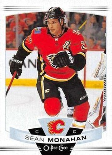 #162 Sean Monahan - Calgary Flames - 2019-20 O-Pee-Chee Hockey