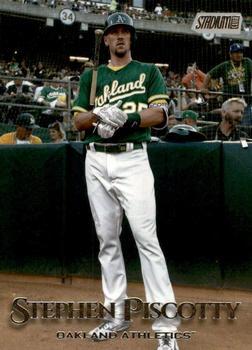 #162 Stephen Piscotty - Oakland Athletics - 2019 Stadium Club Baseball