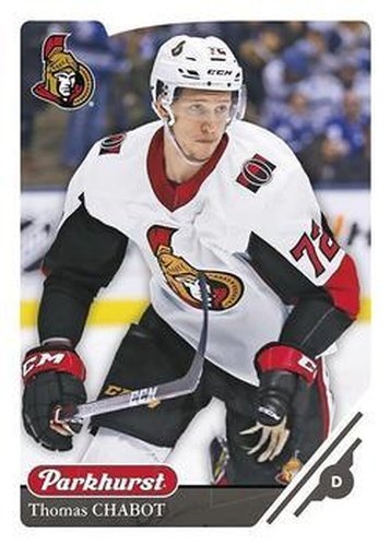 #162 Thomas Chabot - Ottawa Senators - 2018-19 Parkhurst Hockey