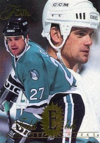 #162 Todd Elik - San Jose Sharks - 1994-95 Flair Hockey