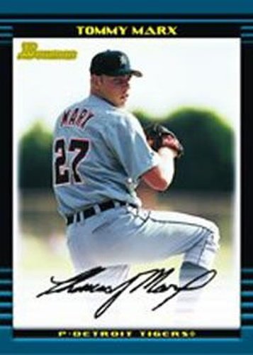 #162 Tommy Marx - Detroit Tigers - 2002 Bowman Baseball