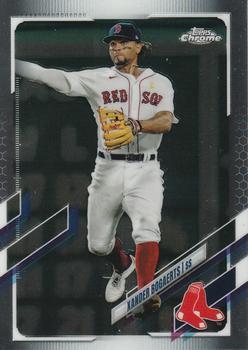 #162 Xander Bogaerts - Boston Red Sox - 2021 Topps Chrome Baseball