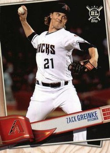 #162 Zack Greinke - Arizona Diamondbacks - 2019 Topps Big League Baseball