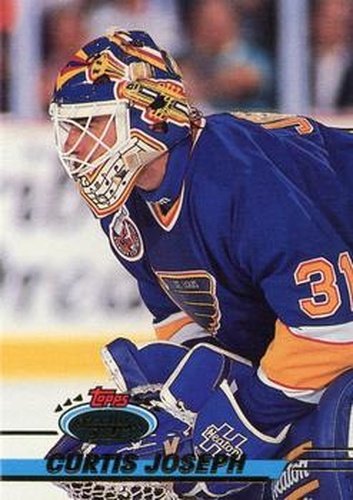 #162 Curtis Joseph - St. Louis Blues - 1993-94 Stadium Club Hockey