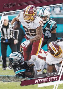 #162 Derrius Guice - Washington Redskins - 2020 Panini Prestige Football