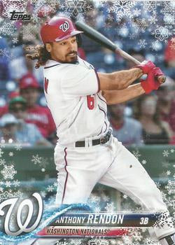 #HMW162 Anthony Rendon - Washington Nationals - 2018 Topps Holiday Baseball
