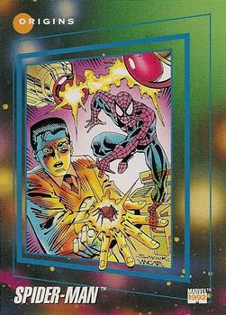 #162 Spider-Man - 1992 Impel Marvel Universe