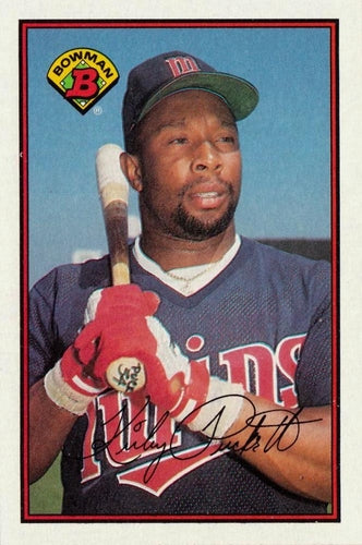 #162 Kirby Puckett - Minnesota Twins - 1989 Bowman Baseball