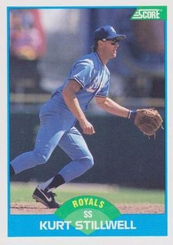 #162 Kurt Stillwell - Kansas City Royals - 1989 Score Baseball