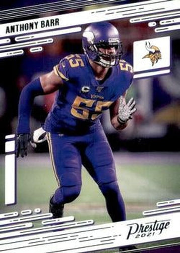 #162 Anthony Barr - Minnesota Vikings - 2021 Panini Prestige Football