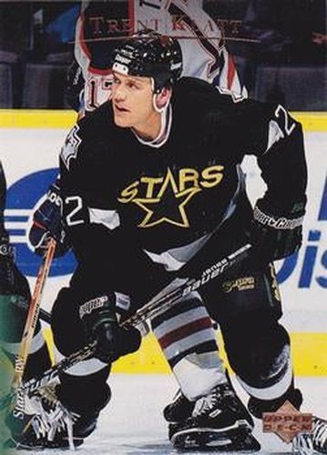 #162 Trent Klatt - Dallas Stars - 1995-96 Upper Deck Hockey