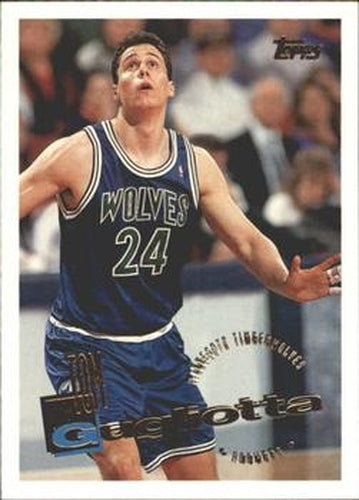 #162 Tom Gugliotta - Minnesota Timberwolves - 1995-96 Topps Basketball