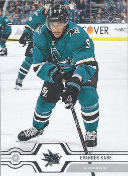 #162 Evander Kane - San Jose Sharks - 2019-20 Upper Deck Hockey