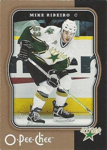 #162 Mike Ribeiro - Dallas Stars - 2007-08 O-Pee-Chee Hockey