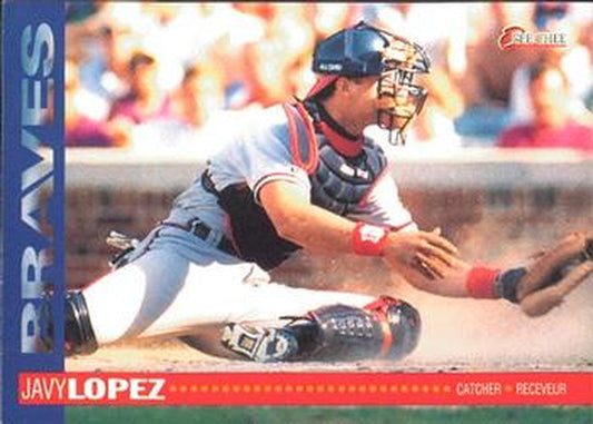 #162 Javy Lopez - Atlanta Braves - 1994 O-Pee-Chee Baseball
