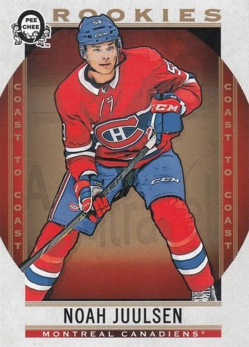 #163 Noah Juulsen - Montreal Canadiens - 2018-19 O-Pee-Chee Coast to Coast Hockey