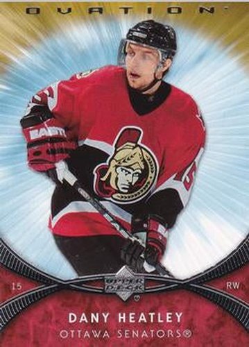 #163 Dany Heatley - Dany Heatley - 2007-08 Upper Deck Ovation Hockey