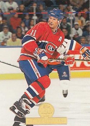 #163 Kirk Muller - Montreal Canadiens - 1994-95 Leaf Hockey
