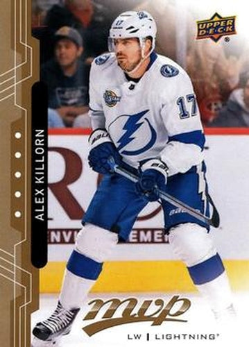 #163 Alex Killorn - Tampa Bay Lightning - 2018-19 Upper Deck MVP Hockey