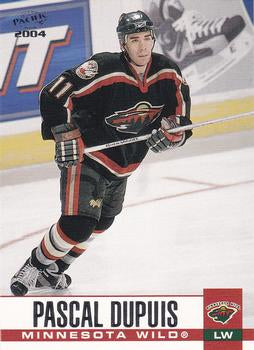 #163 Pascal Dupuis - Minnesota Wild - 2003-04 Pacific Hockey