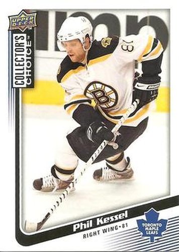 #163 Phil Kessel - Toronto Maple Leafs - 2009-10 Collector's Choice Hockey