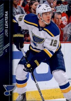 #163 Jori Lehtera - St. Louis Blues - 2015-16 Upper Deck Hockey
