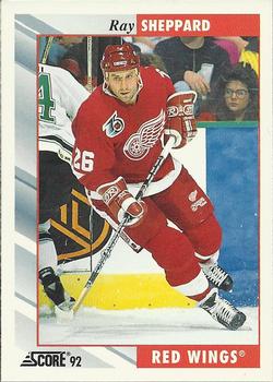 #163 Ray Sheppard - Detroit Red Wings - 1992-93 Score USA Hockey