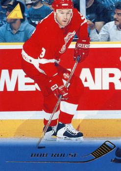 #163 Bob Rouse - Detroit Red Wings - 1995-96 Pinnacle Hockey