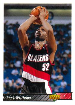 #163 Buck Williams - Portland Trail Blazers - 1992-93 Upper Deck Basketball