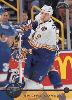 #163 Shayne Corson - St. Louis Blues - 1996-97 Leaf Hockey