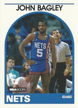 #163 John Bagley - New Jersey Nets - 1989-90 Hoops Basketball