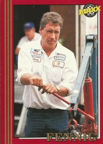 #163 Jimmy Fennig - Bobby Allison Racing - 1992 Maxx Racing