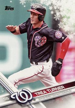 #HMW163 Trea Turner - Washington Nationals - 2017 Topps Holiday Baseball