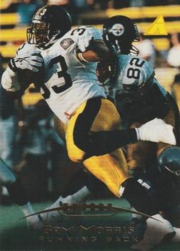 #163 Bam Morris - Pittsburgh Steelers - 1995 Pinnacle Football