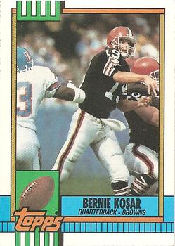 #163 Bernie Kosar - Cleveland Browns - 1990 Topps Football