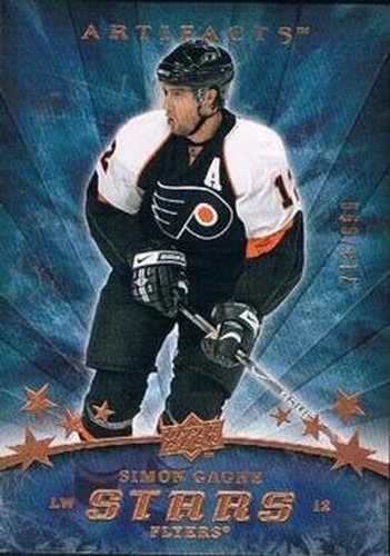 #163 Simon Gagne - Philadelphia Flyers - 2008-09 Upper Deck Artifacts Hockey