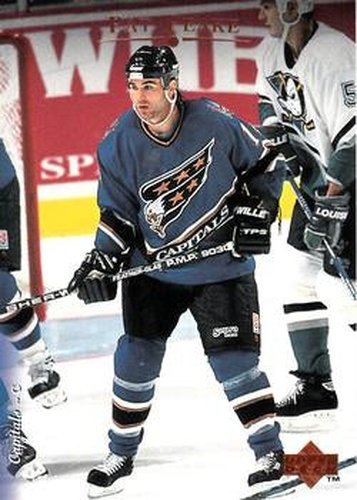 #163 Pat Peake - Washington Capitals - 1995-96 Upper Deck Hockey