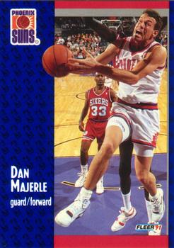 #163 Dan Majerle - Phoenix Suns - 1991-92 Fleer Basketball