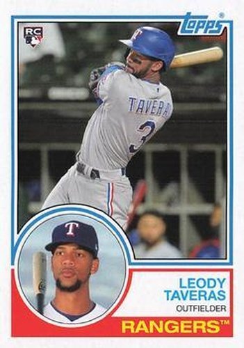 #163 Leody Taveras - Texas Rangers - 2021 Topps Archives Baseball