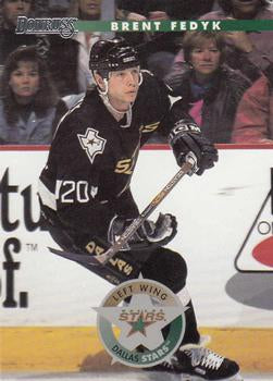 #163 Brent Fedyk - Dallas Stars - 1996-97 Donruss Hockey