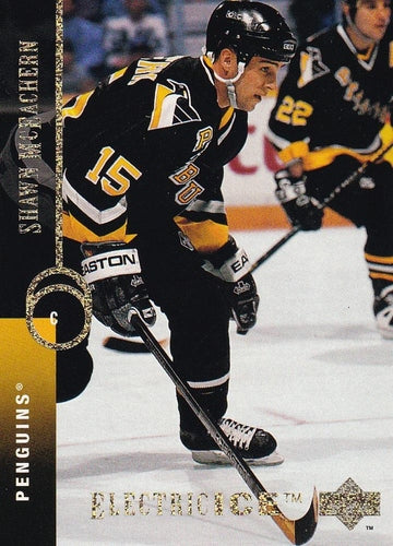#163 Shawn McEachern - Pittsburgh Penguins - 1994-95 Upper Deck Hockey - Electric Ice
