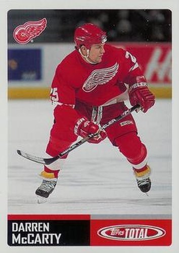 #163 Darren McCarty - Detroit Red Wings - 2002-03 Topps Total Hockey