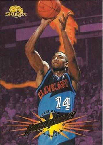 #163 Bobby Phills - Cleveland Cavaliers - 1995-96 SkyBox Premium Basketball
