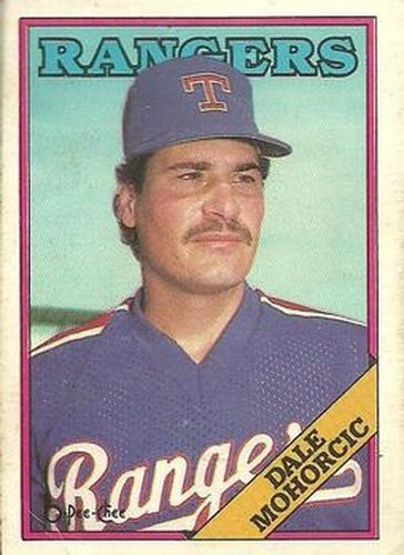 #163 Dale Mohorcic - Texas Rangers - 1988 O-Pee-Chee Baseball