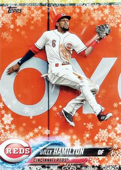 #HMW163 Billy Hamilton - Cincinnati Reds - 2018 Topps Holiday Baseball