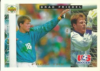 #163 Brad Friedel - USA - 1993 Upper Deck World Cup Preview English/Spanish Soccer