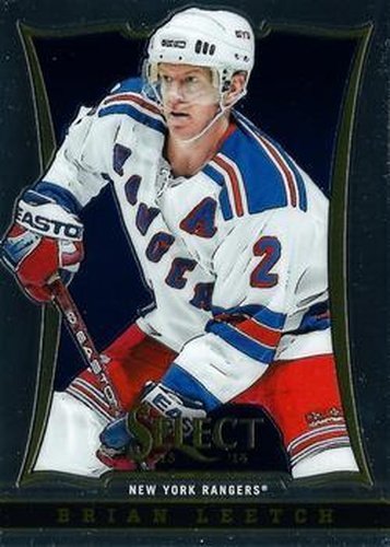 #163 Brian Leetch - New York Rangers - 2013-14 Panini Select Hockey