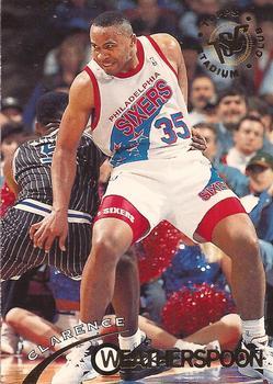 #163 Clarence Weatherspoon - Philadelphia 76ers - 1994-95 Stadium Club Basketball