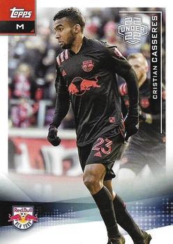 #163 Cristian Casseres - New York Red Bulls - 2021 Topps MLS Soccer