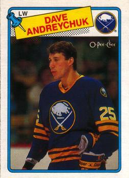 #163 Dave Andreychuk - Buffalo Sabres - 1988-89 O-Pee-Chee Hockey